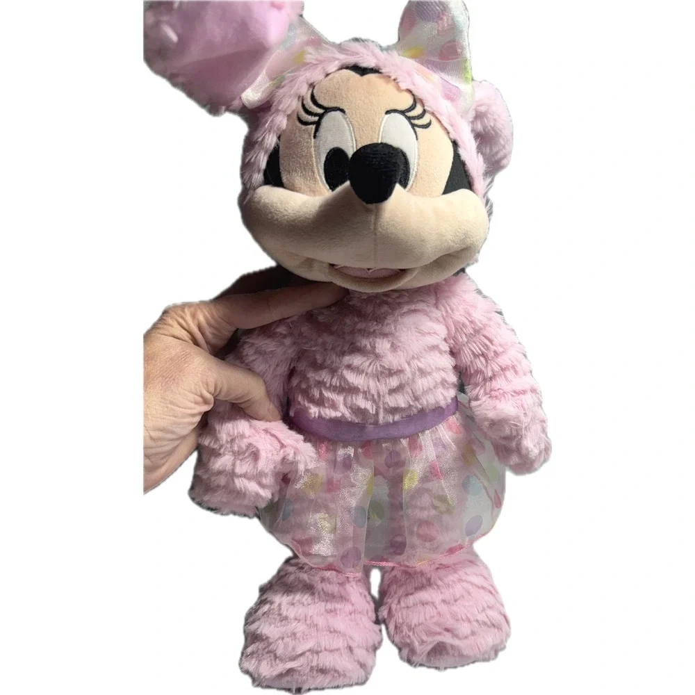 Disney Store Minnie Mouse Easter Bunny Plush 19